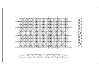 學?；@球館鋼結構屋頂網架結構施工圖設計要點與實施